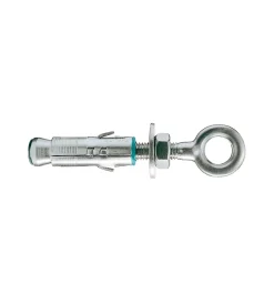 Sistemi Di Fissaggio|Tasselli acciaio con occhiolo forgiato (pesanti) ø 16 x 60 - 2 pz.