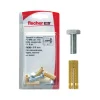 Sistemi Di Fissaggio-Fischer Tasselli con vite ottone pom 8 k 10