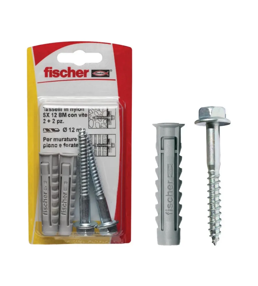 Sistemi Di Fissaggio-Fischer Tasselli in naylon sx plus 10 bm k