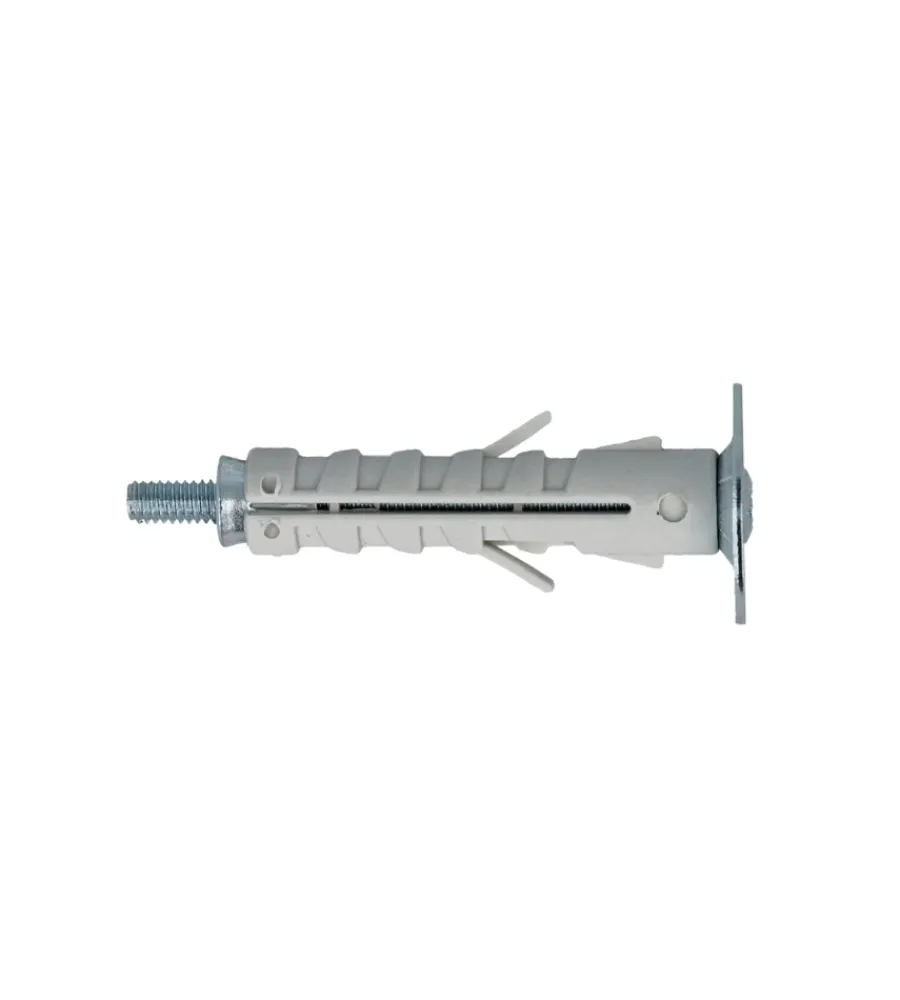 Sistemi Di Fissaggio|Tasselli in nylon ø 12 x 45 con vite premontata e rondella 4 pz.