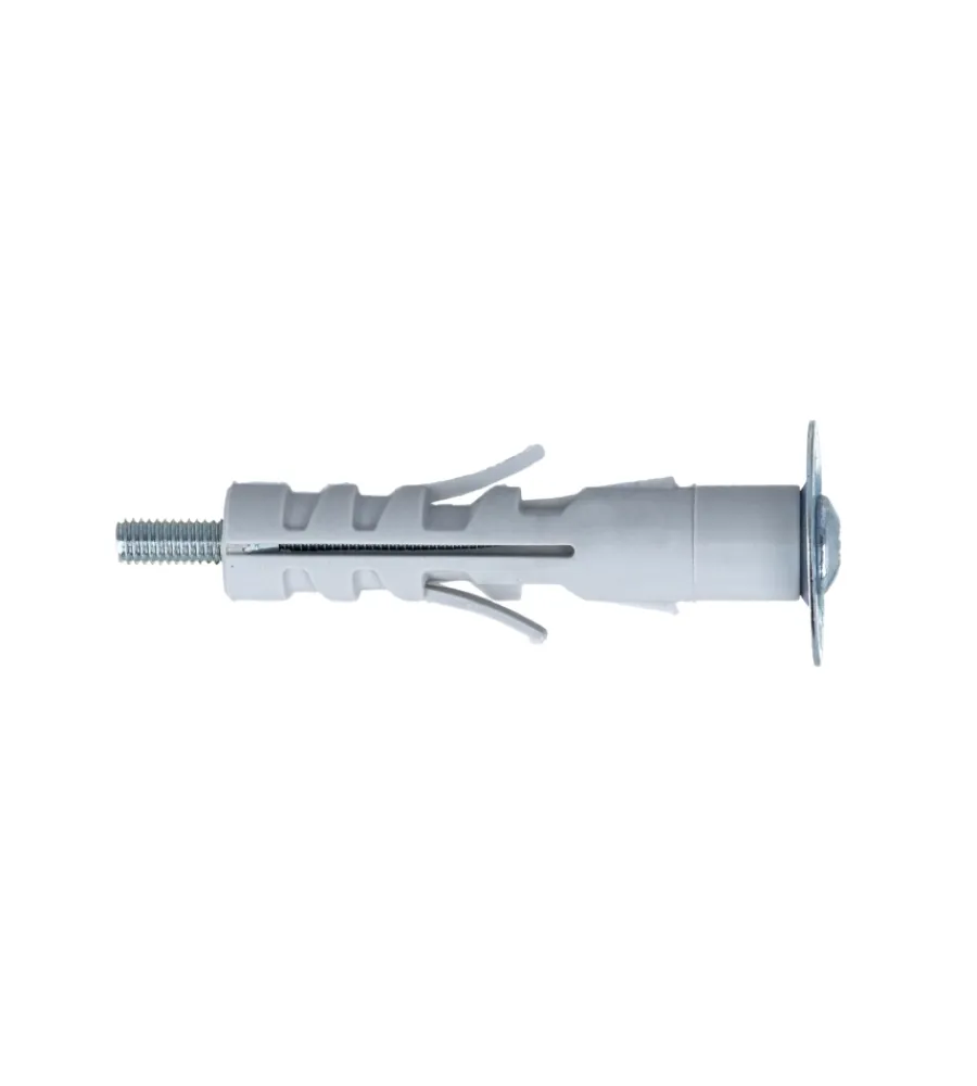 Hot Tasselli in nylon ø 12 x 57 prolungati con vite e rondella 4 pz. Sistemi Di Fissaggio
