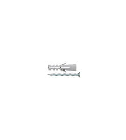 Sistemi Di Fissaggio|Tasselli in nylon ø 4 x 20 senza collarino con viti tps 2,5 x 25 - 25 pz.