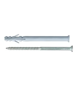 Sistemi Di Fissaggio- Tasselli in nylon prolungati ø 8 x 120 con vite tps - 6 pz.