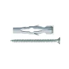 Sistemi Di Fissaggio- Tasselli in nylon universali ø 10 x 60 con viti tps 6 x 80 ideali per pareti vuote 6 pz.