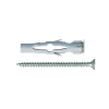 Sistemi Di Fissaggio- Tasselli in nylon universali ø 6 con viti tps ideali per pareti vuote 30 pz.