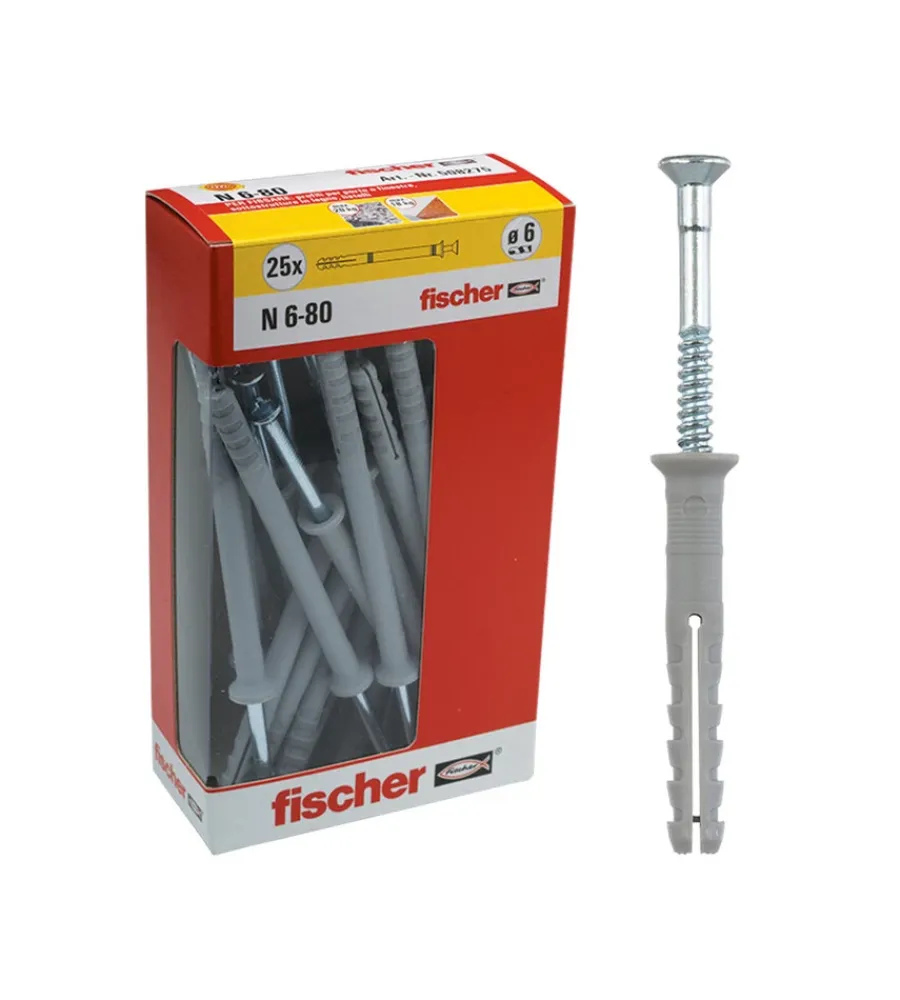 Sistemi Di Fissaggio-Fischer Tasselli n8-60h