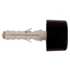 Sistemi Di Fissaggio- Tasselli nylon con paracolpi in gomma ø 9 x 45 nero - 2 pz.