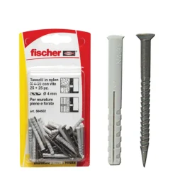 Fischer Sistemi Di Fissaggio|Tasselli per  battiscopa n 4/35