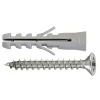 Sistemi Di Fissaggio|Tasselli universali nylon + viti t.p.s. - ø 8 x 40 - 100 pz.