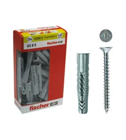 Fischer Sistemi Di Fissaggio|Tasselli universali ux 6x35 s y con vite
