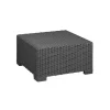Mobili Da Giardino E Accessori-Keter Tavolino da esterno california color grafite, 68x68x35 cm -
