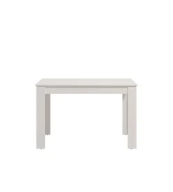 Discount Tavolo allungabile bianco lucido, 120-160x80x76,2 cm Tavoli