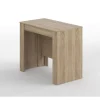 Tavoli|Tavolo consolle multiposizione estensibile rovere, 90x51x78 cm