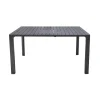 Mobili Da Giardino E Accessori|Tavolo da esterno allungabile solaria "giacinto" in alluminio antracite 100/150x150x77 cm