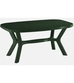Online Tavolo  da esterno "antibe" in polipropilene verde 160x90x73 cm Mobili Da Giardino E Accessori