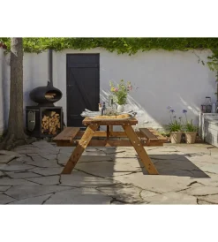 Mobili Da Giardino E Accessori|Tavolo da pic nic oasi, 177x154x74 cm