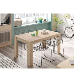 Tavoli|Tavolo da pranzo estensibile rovere, 140-190x90x78 cm