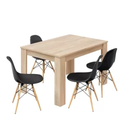 Tavoli|Tavolo da pranzo estensibile rovere, 140-190x90x78 cm