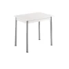 Tavoli|Tavolo "florio" bianco, 80x59x73cm