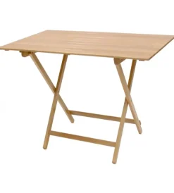 Outlet Tavolo naturale faggio - 95x60xh75 cm Tavoli