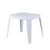 Mobili Da Giardino E Accessori- Tavolo per bambini "baby dady" in polipropilene bianco 48x56x45 cm