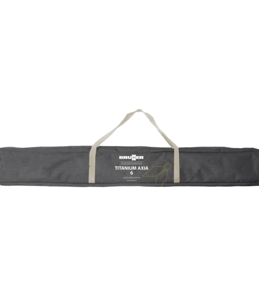 Campeggio-Brunner Tavolo pieghevole da campeggio "titanium axia 6" in alluminio 147x76x72 cm