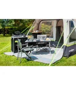 Clearance Tavolo pieghevole da campeggio "accelerate 4" in alluminio 120x80x71 cm Campeggio
