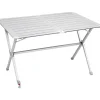 Brunner Campeggio|Tavolo pieghevole da campeggio "silver gapless level 4" in alluminio 110x71x70 cm