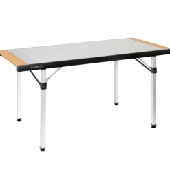 Brunner Campeggio|Tavolo pieghevole da campeggio "quadra tropic 6" in alluminio 146x70x72,5 cm