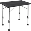 Online Tavolo pieghevole da campeggio "linear 115" in acciaio nero 115x70x63/83 cm Campeggio