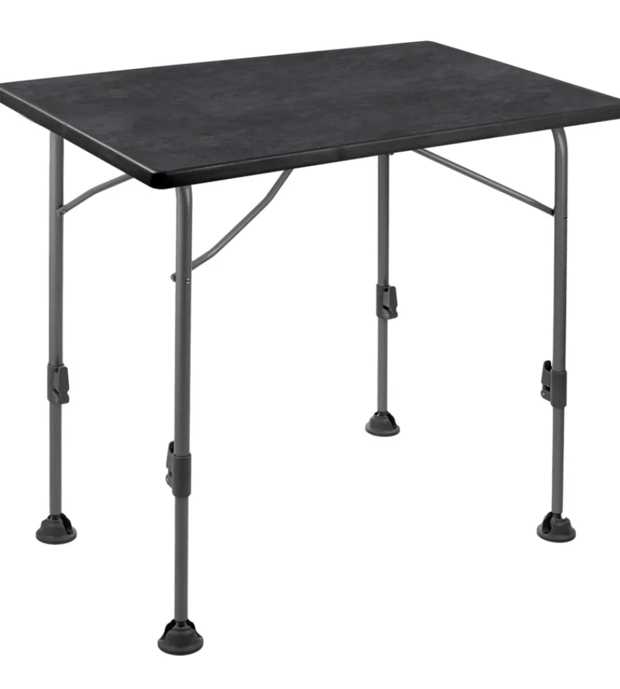 Online Tavolo pieghevole da campeggio "linear 115" in acciaio nero 115x70x63/83 cm Campeggio