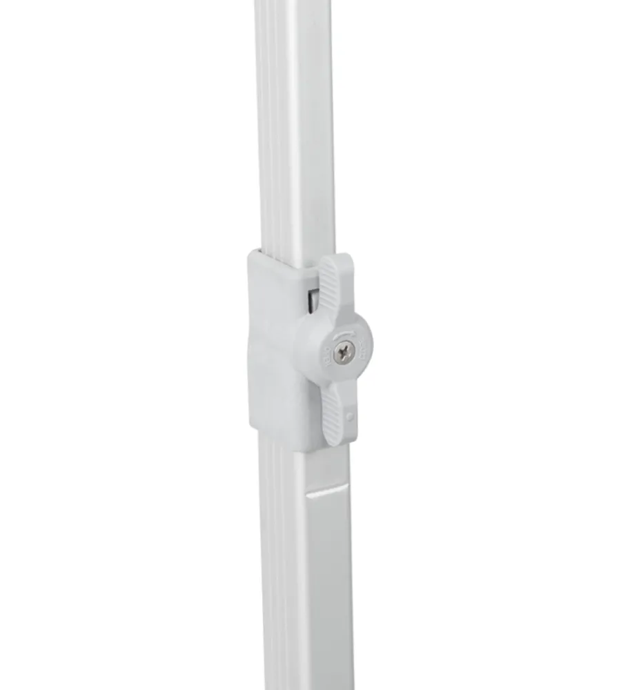 Campeggio-Brunner Tavolo pieghevole da campeggio "flatpack 4" in alluminio grigio 120x60x70 cm