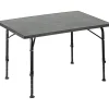Brunner Campeggio|Tavolo pieghevole da campeggio "recreo 80" in alluminio e sevelit grigio 80x60x70 cm