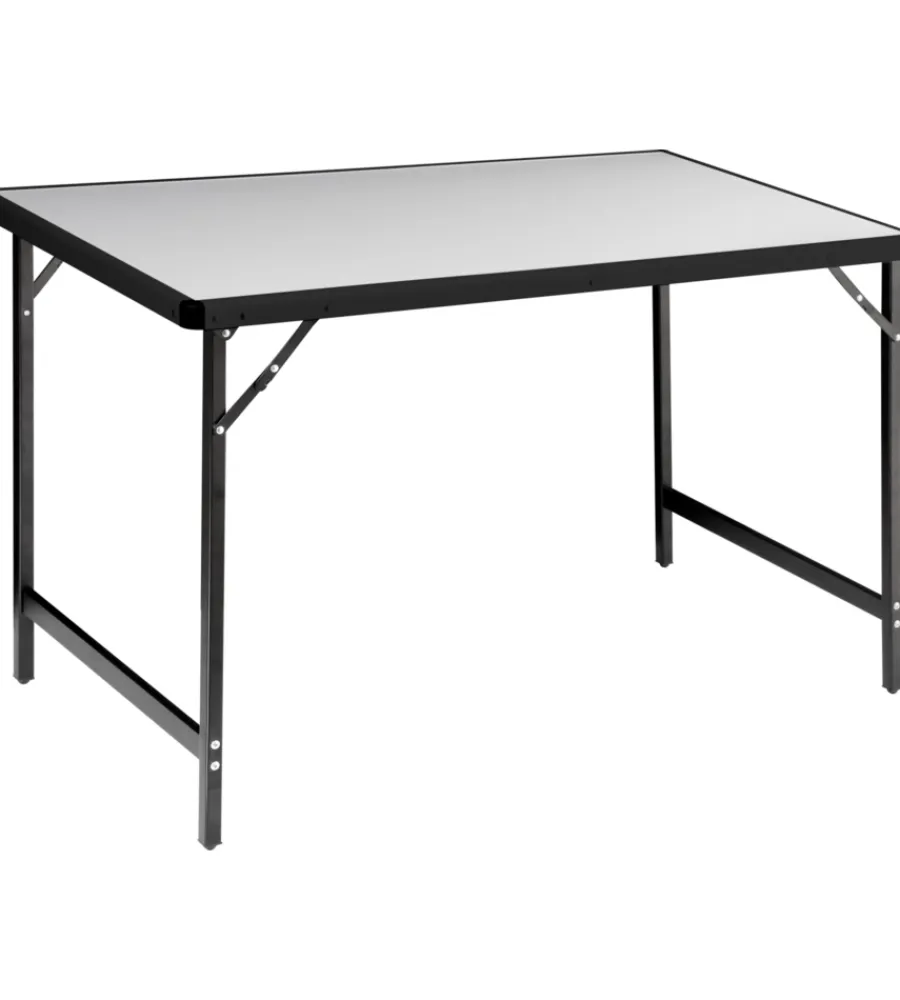 Campeggio-Brunner Tavolo pieghevole da campeggio "torun 4" in acciaio e alluminio 110x61,5x71 cm