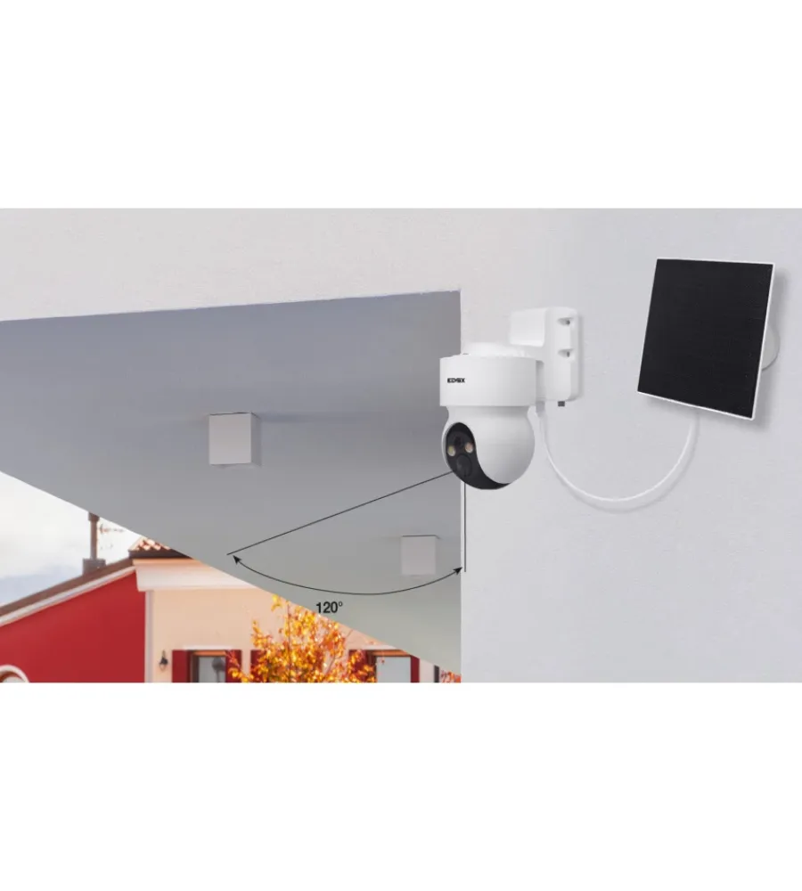 Vimar Videosorveglianza|Telecamera con pannello solare 4g 3mpx - cod.46243.030cl