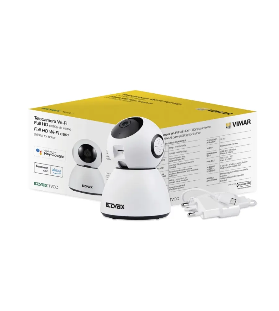 Hot Telecamera wifi per videosorveglianza con alimentatore a spina inclusa Videosorveglianza