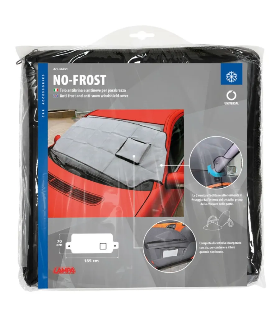 Garage E Manutenzione-Lampa Telo antibrina per parabrezza "no frost", 185x70 cm - 66851