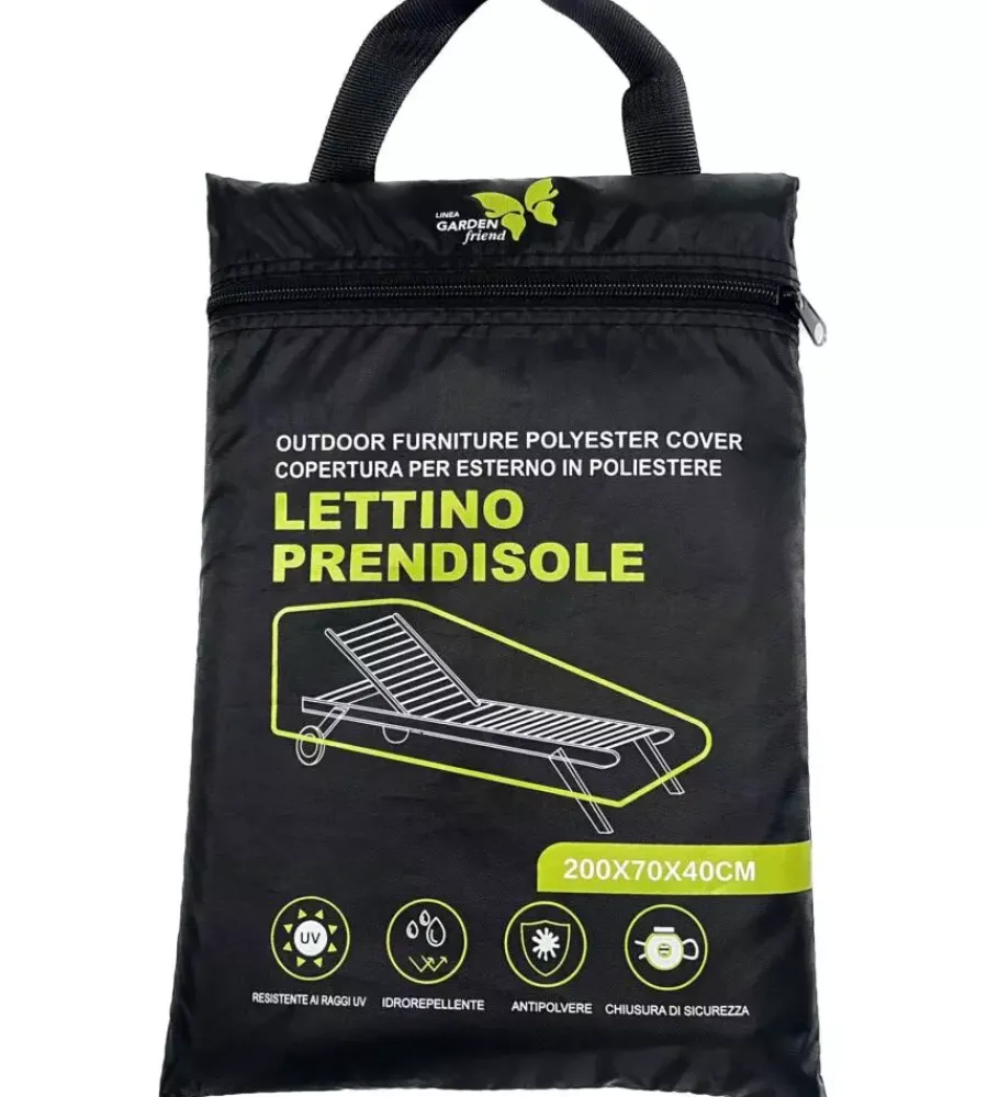 Mobili Da Giardino E Accessori|Telo di copertura per lettino prendisole 200x70x40 cm