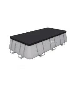 Piscine-Bestway Telo di copertura per piscina  rettangolare da 400 cm "power steel frame" - cod. 58232