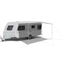 Campeggio-Brunner Telo ombreggiante per caravan "carashade" in acciaio e poliestere 340x200 cm.