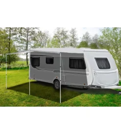 Campeggio-Brunner Telo ombreggiante per caravan "carashade" in acciaio e poliestere 350x240 cm.
