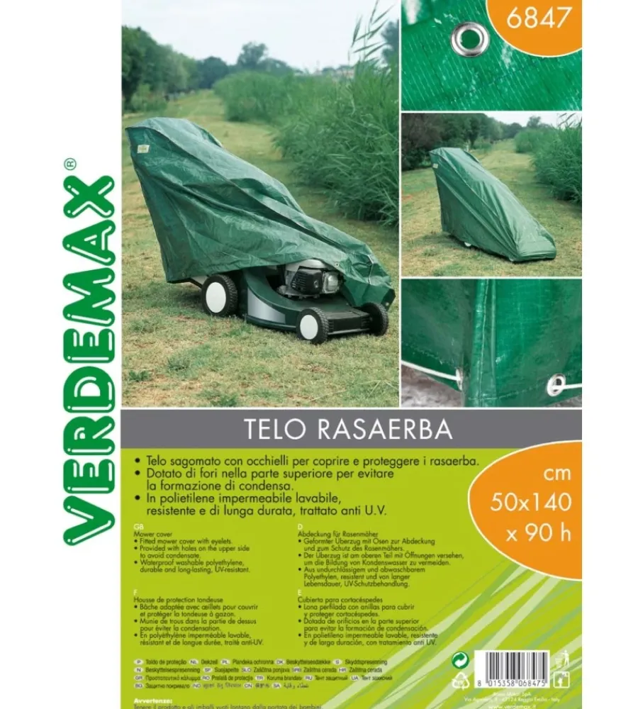 Attrezzatura Giardinaggio-Verdemax Telo rasaerba cm. 50x140x h.90