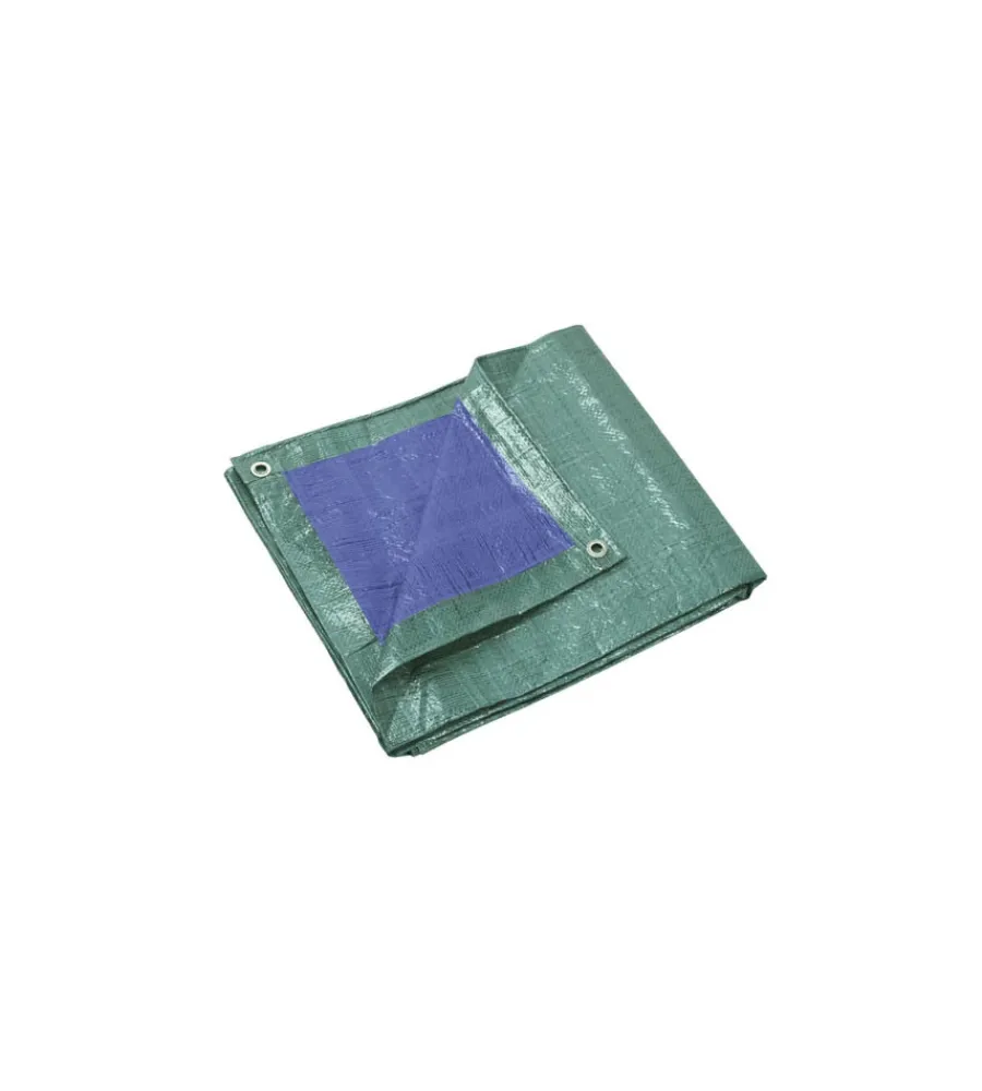 Attrezzatura Giardinaggio-Ribimex Telone di protezione rinforzati 140 gr m2 8x12 m - prb14008x12.