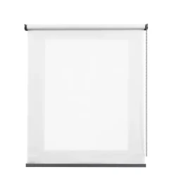 Tessile D'Arredo- Tenda a rullo da interno color neve, 140x250 cm