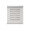 Tessile D'Arredo- Tenda a rullo doppia "platinum" lino, 140x250 cm