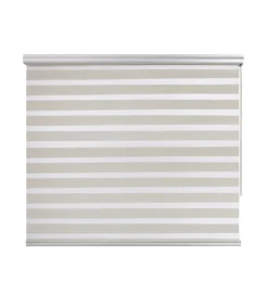 Tessile D'Arredo- Tenda a rullo doppia "platinum" lino, 60x250 cm