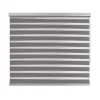 New Tenda a rullo doppia "platinum" argento, 120x250 cm Tessile D'Arredo