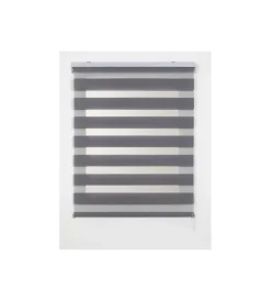 Tessile D'Arredo- Tenda a rullo "duolux" argento, 60x180 cm