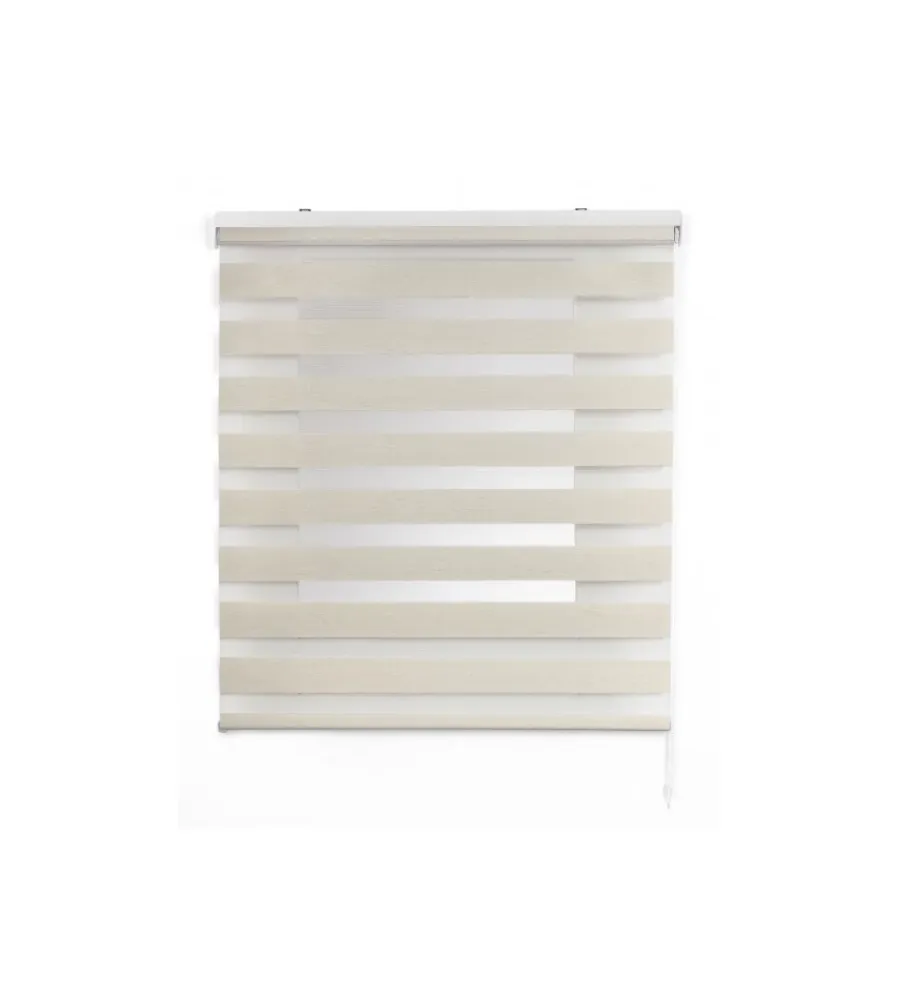 Tessile D'Arredo- Tenda a rullo "duolux" lino, 80x180 cm