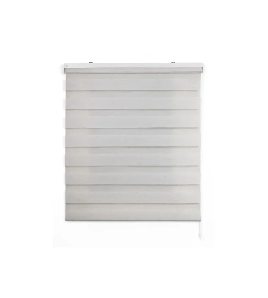 Tessile D'Arredo- Tenda a rullo "duolux" lino, 120x250 cm